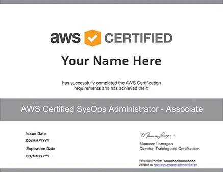  AWS Certified SysOps Administrator - Associate