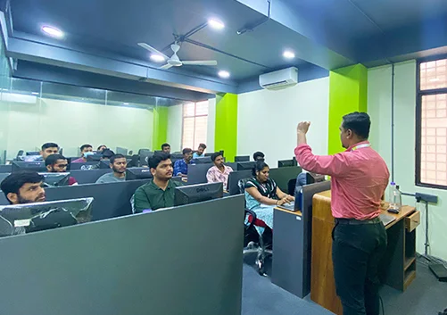 Classroom training at Bengaluru branch