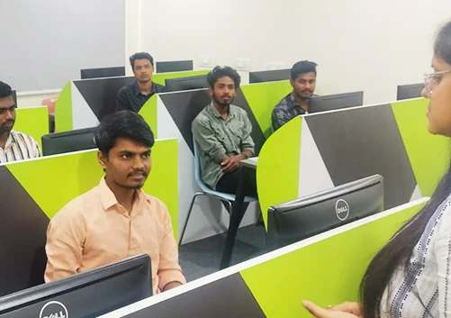  Classroom training at Hyderabad branch