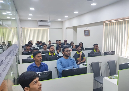 Classroom training at Pune branch